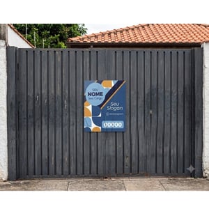 Adesivo para Portão Político Eleitoral | Caicó Brindes - 30072603