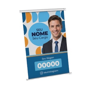Banner Eleitoral em Lona para Campanhas Políticas | Caicó Brindes - 30072605