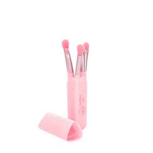 Kit Pincel 5 Peças para Olhos | Brinde de Maquiagem com Personalização - 18875  Kit Pincel 5 Peças para Olhos Área para gravação: 6 × 2,5 cm   brinde promocional feminino, presente de beleza