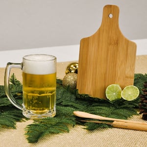 Kit Para Caipirinha E Chopp Em Bambu / Madeira- 4 Pçs - KE-00543  Kit Para Caipirinha E Chopp Em Bambu Gravação a Laser   É perfeito para quem aprecia uma boa caipirinha ou chopp em casa