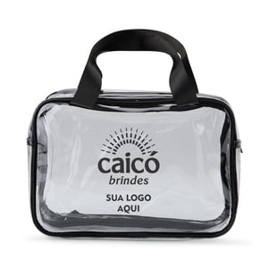 Nécessaire de PVC com Compartimentos - Praticidade e Estilo - 18776  Nécessaire de PVC com Compartimentos Área para gravação: 12 cm x 15 cm   É ideal para viagens e uso diário. Prática e elegante!