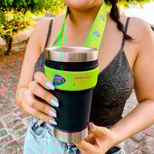 Suporte para Copos 473ml - Praticidade e Segurança para Seu Transporte - 22042501  Suporte para Copos 473ml Impressão Colorida Digital   solução ideal para quem busca praticidade e segurança ao transportar seus copos