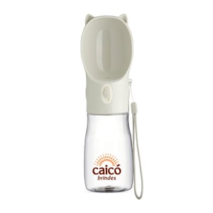 Garrafa Bebedouro Pet 420ml Personalizada - Praticidade e Estilo - 03153  Garrafa Bebedouro Pet 420ml Gravação Colorida   Mantenha seu pet hidratado com a Garrafa Bebedouro Pet 420ml!