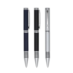 Caneta de Metal Personalizada com Impressão Laser - Estilo e Sofisticação - 163/K03 Caneta Metálica Caneta Metálica Personalizada Impressão Laser   Área de gravação: 4,5 cm x 0,8 cm