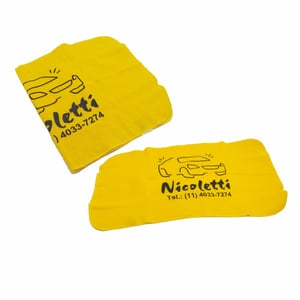 Flanela Personalizada com Sua Marca 28x48cm - Praticidade e Visibilidade - CBFLA05 100% Algodão Flanela Personalizada Personalização: silk screen 1 Cor   Tamanho da Impressão 20x30cm