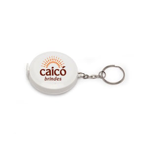 Chaveiro Fita Métrica Plástica 1,5m - Praticidade e Personalização - 18734 Plástico Chaveiro Fita Métrica Plástica 1,5m Digital   Medidas aproximadas para gravação (CxL): 3,0 cm x 3,0 cm