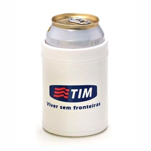 Porta Latas de Plástico 355ml Personalizado - Refresque-se com Estilo! - CBPOR68 Plástico Porta Latas de Plástico 355ml Gravação Colorida   Fácil de transportar e armazenar, ideal para festas, churrascos, almoços e outros benefícios