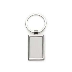Chaveiro de Metal Retangular Personalizado - Impressão a Laser - 01955 Metal Chaveiro de Metal Retangular Personalizado Gravação a Laser   Medidas aproximadas para gravação (CxL): 4,5 cm x 2,0 cm