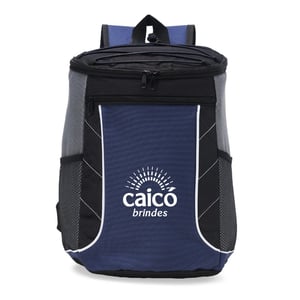 Mochila Térmica 18 Litros Personalizada - Mantenha Seus Alimentos Frescos - 04739 feita de nylon Mochila Térmica 18 Litros Personalizada 1 Cor em Silk Screen - Até 10x10cm (acima desse tamanho, consulte-nos)   ideal para viagens, piqueniques, acampamentos e muito mais