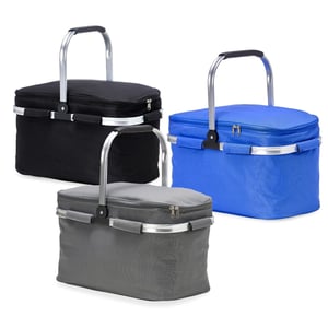 Bolsa Térmica 33 Litros - Mantenha suas Bebidas e Alimentos Frescos - 04334 confeccionada em nylon Bolsa Térmica 33 Litros 1 Cor em Silk Screen - Até 10x10cm (acima desse tamanho, consulte-nos)   Ideal para piqueniques e viagens, com alça ajustável e isolamento térmico