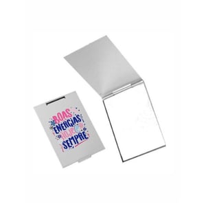 Espelho de Bolsa Personalizado Colorido - Praticidade e Estilo - CBESP01  Espelho de Bolsa Personalizado Área para gravação: 4 cm x 4,5 cm   é o acessório ideal que combina praticidade e estilo para o seu dia a dia