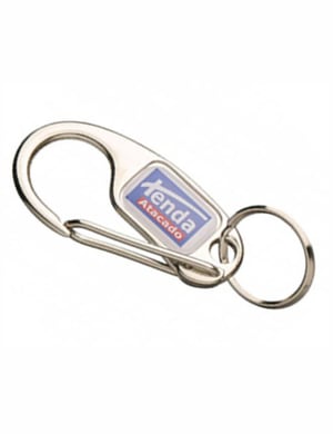 Chaveiro Anzol de Metal Personalizados - Alta Qualidade e Estilo - 1178 Metal Chaveiro Anzol de Metal Personalizados Gravação Digital e Resinado  Impressão digital com etiqueta resinada Ideais para eventos e divulgação da sua marca