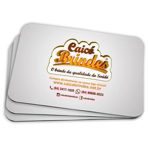 Mouse Pad Retangular 18x22cm Em Neoplex Personalizado - Conforto e Estilo - 08042510 Neoplex Mouse Pad Retangular 18x22cm Em Neoplex Gravação Digital   Ideal para escritórios e home offices, com design elegante e personalizado