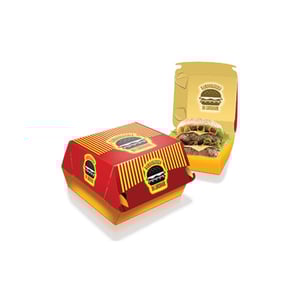 Embalagem para Hambúrguer Personalizada em Papel Supremo - Qualidade e Praticidade - 06042503 Papel Supremo 300g Embalagem para Hambúrguer Personalizada em Papel Supremo Impressão Colorida Digital   Ideal para lanchonetes e food trucks. Faça seu pedido agora!