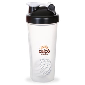 Coqueteleira Shake 600ml Personalizada com sua Marca - 12942 Plástico livre de BPA Coqueteleira Shake 600ml Impressão Colorida Digital   ideal para quem busca praticidade e qualidade na hora de preparar seus shakes e suplementos.