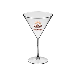 Taça de Martini Acrílico Personalizada 200 ml — 22102405 Acrílico Taça de Martini Acrílico Personalizada 200 ml Impressão Colorida Digital   peça elegante e resistente, perfeita para servir bebidas e coquetéis com visual sofisticado sem o risco de quebra do vidro.
