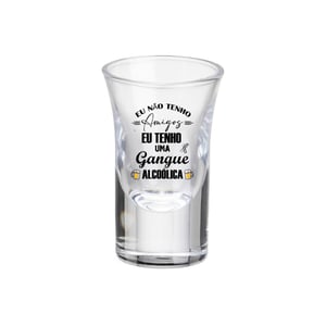 Jogo de 6 Copos de Dose Shot Vidro 30ml Premium - 1 Unidade (Kit) Premium - 09082LF