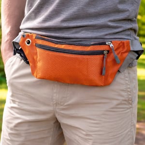 Pochete Esportiva Antifurto Resistente à Água com Saída para Fone - 19172LF