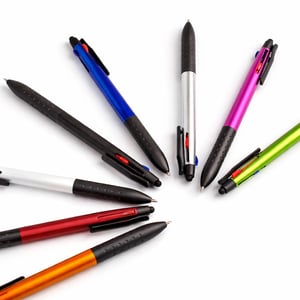 Caneta 3 em 1 com Touch - Cargas Azul, Preta e Vermelha - 09211