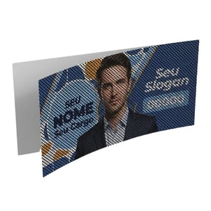 Adesivo Perfurado Político para Vidro Traseiro de Carro | Caicó Brindes - 30072601