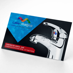 Cartão de Visita SUPREMO METALIZADO