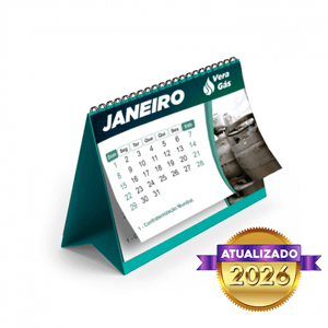 Calendário de Mesa com Wire-O | 11x15cm | 6 Lâminas - 4/4 Cartão DuoDesign 250g/m² 11x15cm 4x4 6 Lâminas