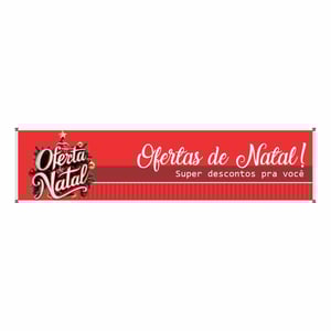 Faixa ofertas de natal mod245