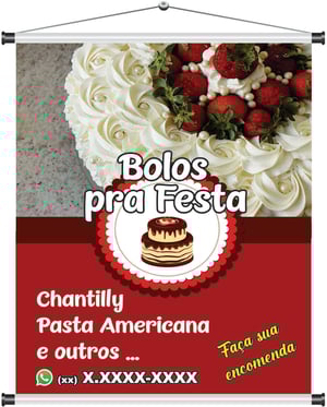 Banner Bolo pra festa mod16
