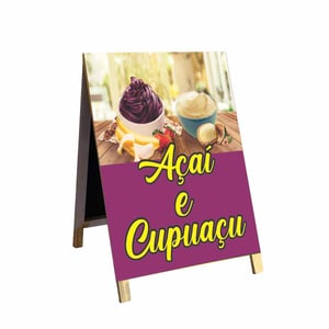 Cavalete açaí e cupuaçu  mod55