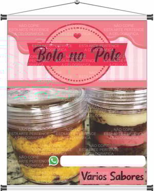 Banner Bolo no pote mod44