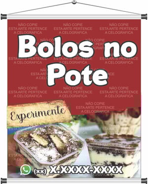 Banner bolos no pote mod38