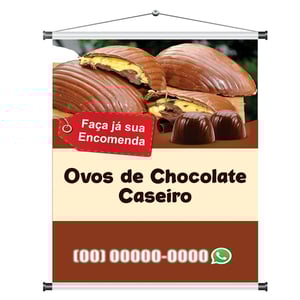 Banner Ovos de Chocolate mod384