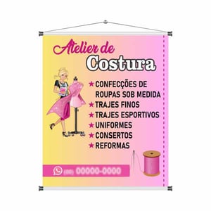Banner Costura mod413