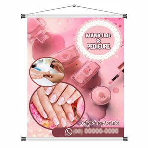 Banner Manicure e Pedicure mod422