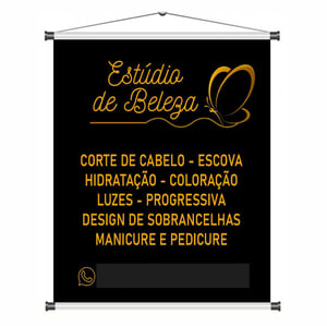 Banner Estúdio de Beleza mod434