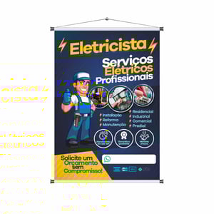 Banner Eletricista mod401