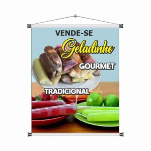 Banner Geladinho Gourmet mod482