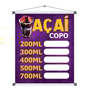 Banner Açaí no Copo mod491