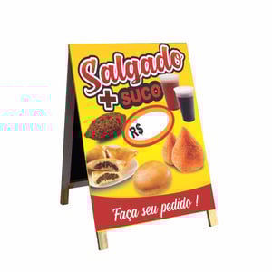 Cavalete Salgado + Suco mod72