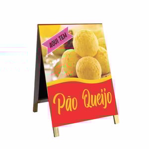 Cavalete Pão de Queijo mod76