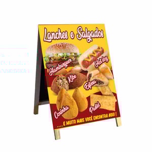 Cavalete Lanches e Salgados mod111