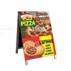 Cavalete Pizzas e Esfihas mod79
