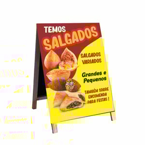 Cavalete Temos Salgados mod67