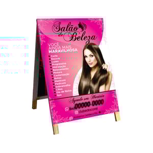 Cavalete Salão de Beleza mod93