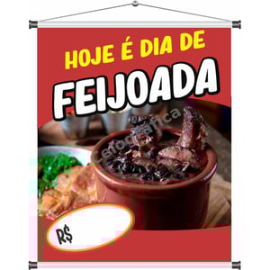 Banner Hoje é Dia de Feijoada mod74