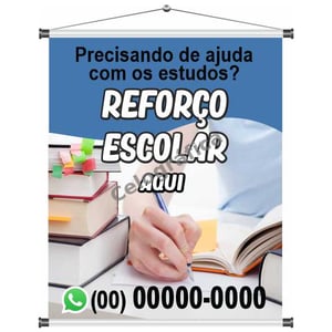 Banner Reforço Escolar mod99