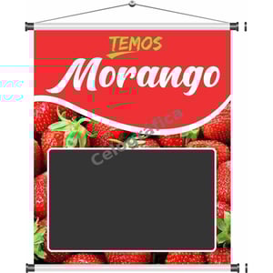 Banner Temos Morango mod123
