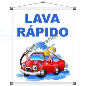 Banner Lava Rápido mod104
