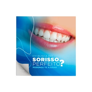 ADESIVO VINIL Vinil Personalizado 4x0 fosco Personalizado 