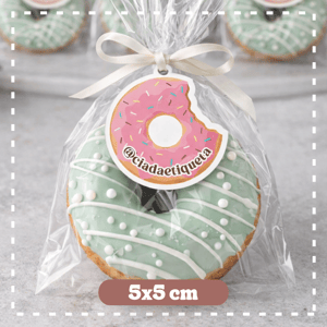Tag Corte Personalizado Couche 250g 5x5cm   Corte Especial 